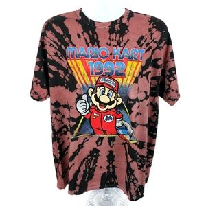Nintendo Mario Kart Tie-Dye XL T-Shirt